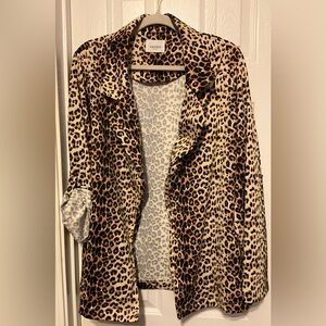 Leopard cardigan/blazer